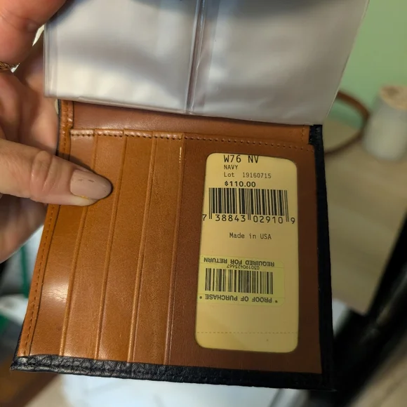 Nwt Rare Vintage Dooney & Bourke All Weather Leather Bag And Wallet Set - Picture 15 of 16